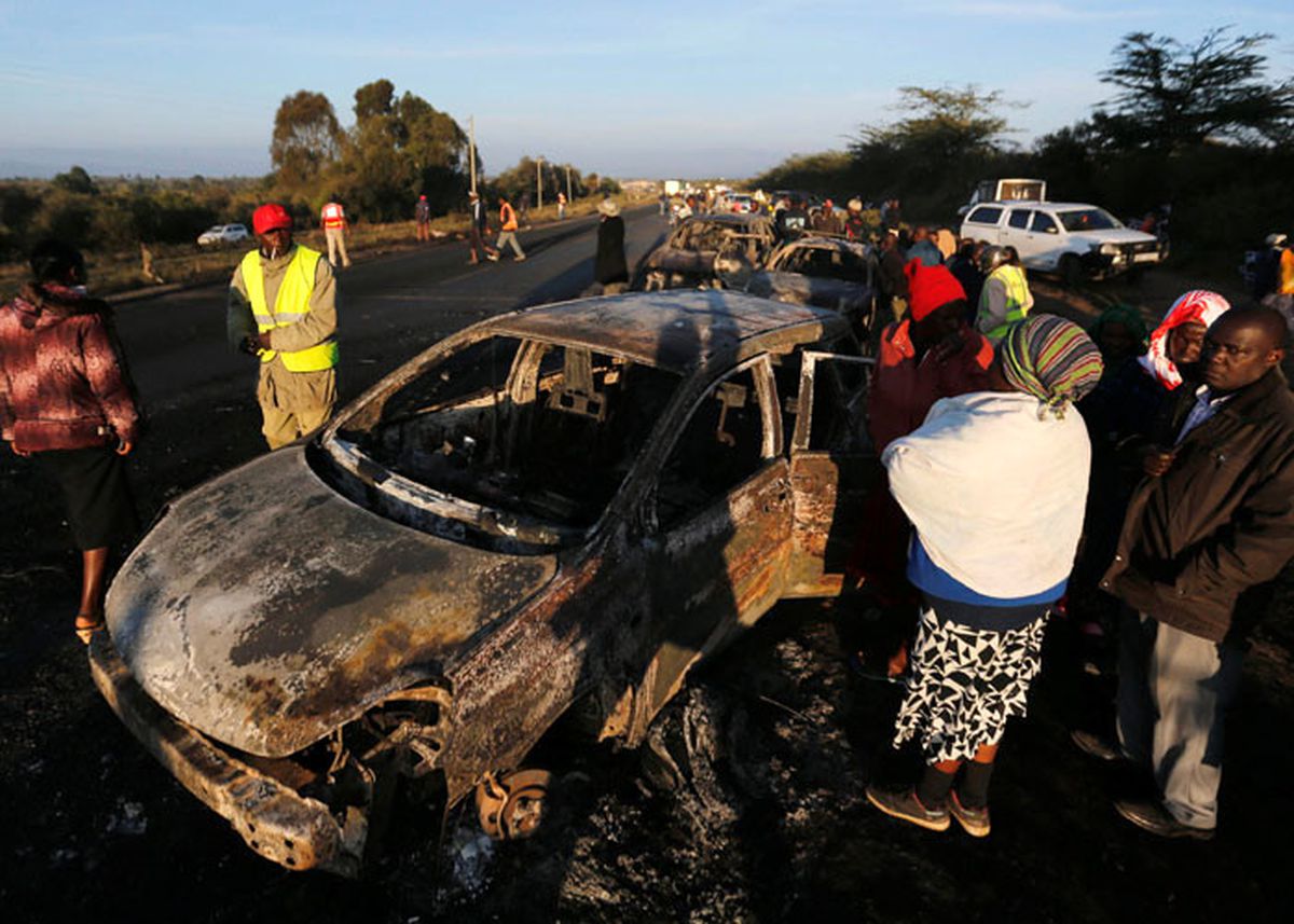 Kenya'da Tanker Faciası : 30 Ölü