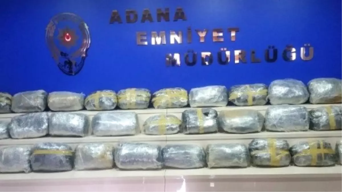 Adana'da Uyuşturucu Operasyonu