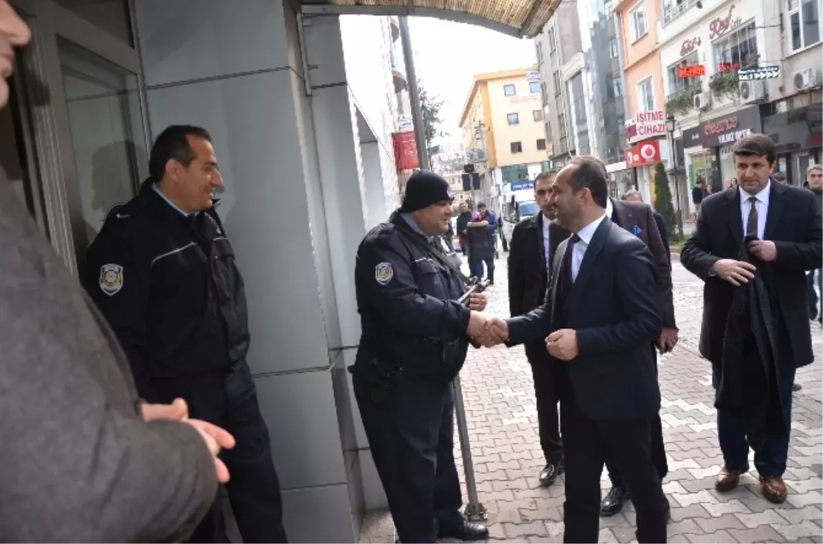Çamyar'dan Polise Taziye Ziyareti