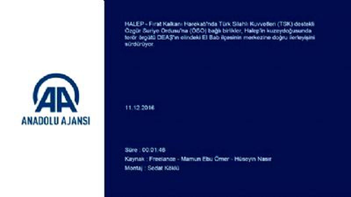 TSK, El Bab'da Halka Bildiri Dağıttı: Zafer Allah'ın İzniyle Yakın