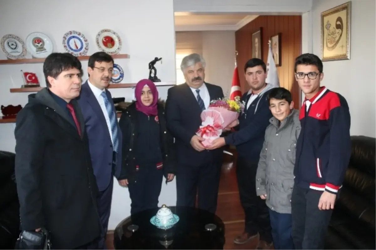 Emniyet Müdürü Hasan Çevik'e Taziye Ziyareti