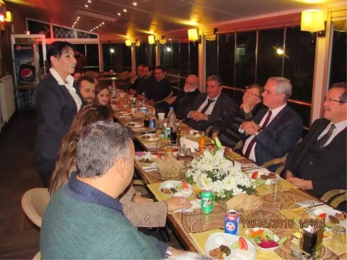Etos'tan Vali Yardımcısı Günay'a Veda Yemeği