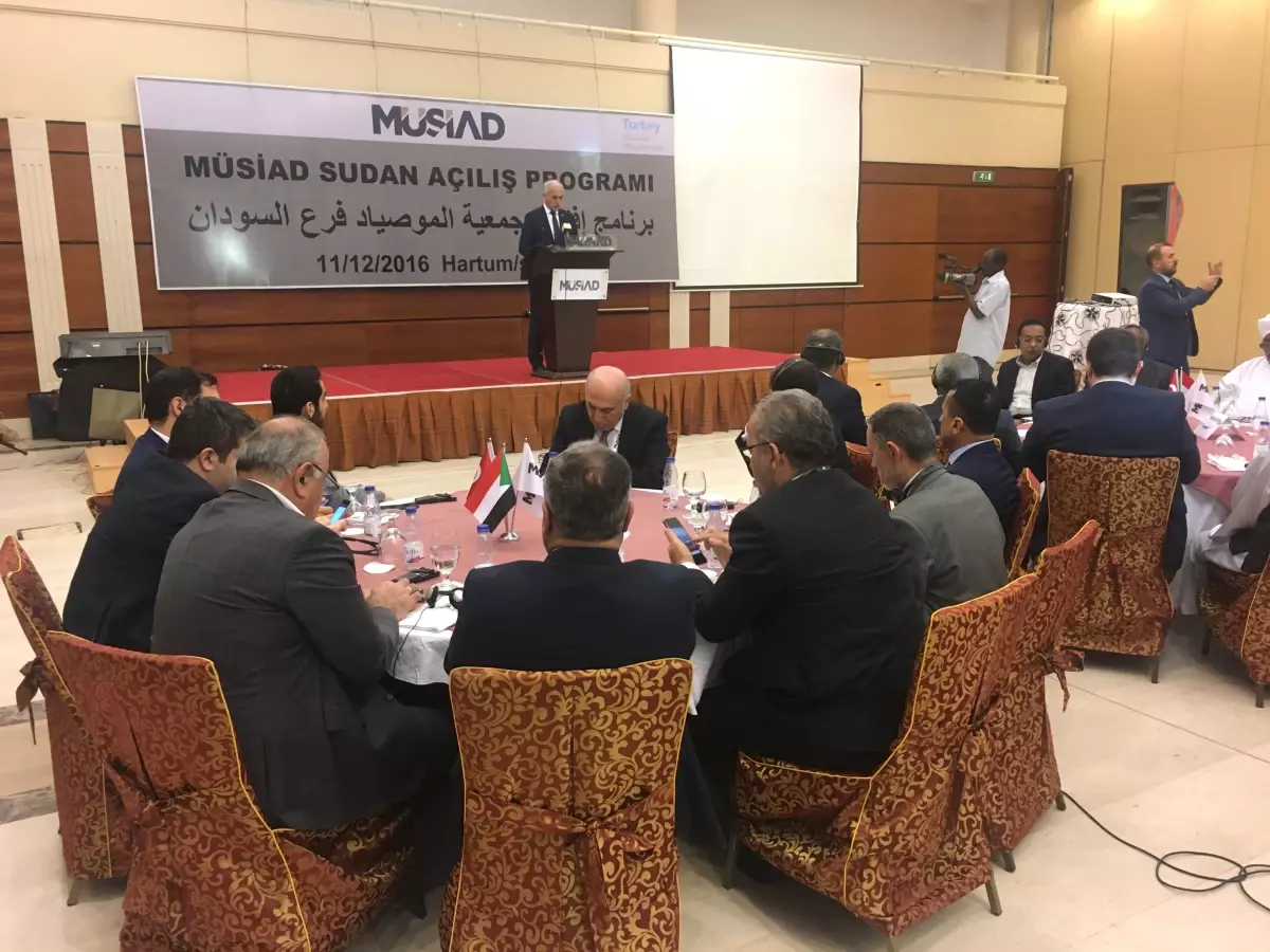 MÜSİAD Sudan şubesinin açılışını gerçekleştirdi