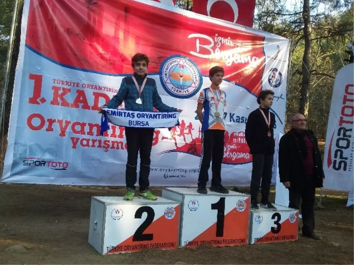 Oryantiring Yarışlarında Bursa'ya 11 Madalya