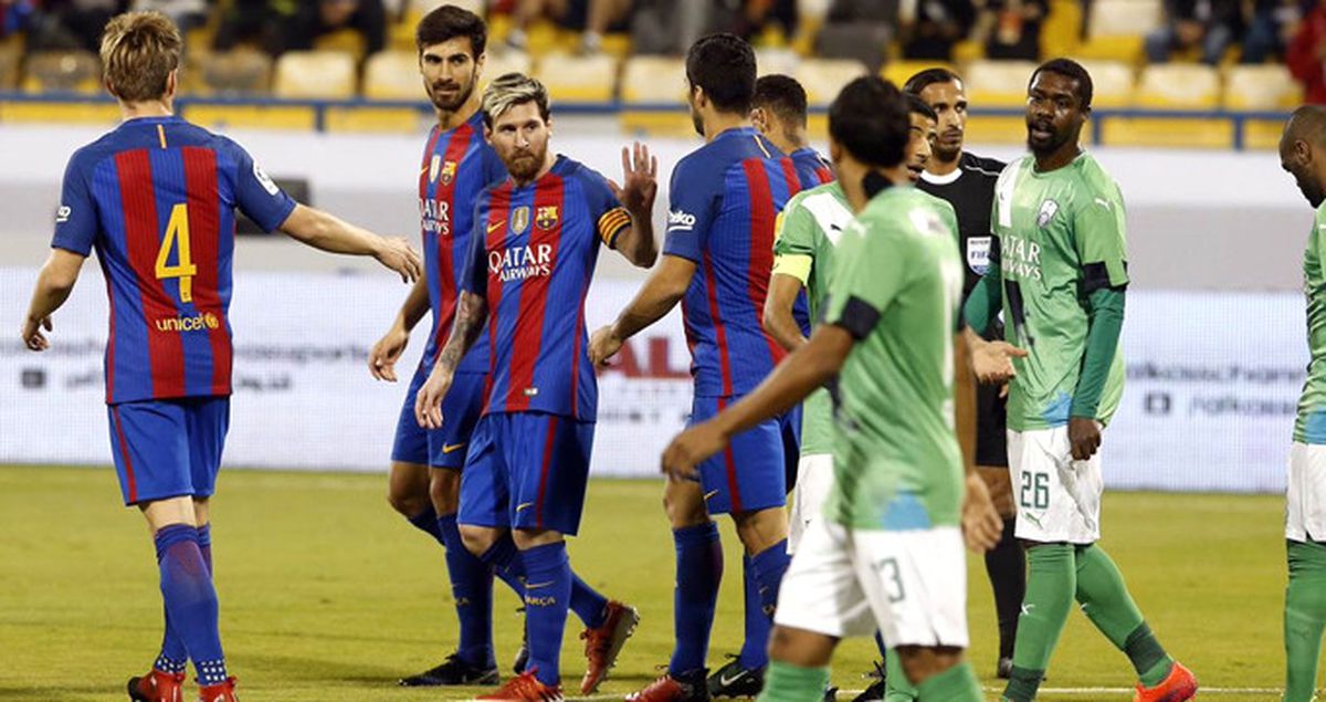 Barcelona Hazırlık Maçında Al Ahli Jeddad'ı 5-3 Yendi