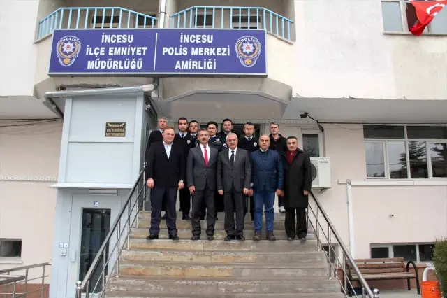 İncesu Emniyet Müdürlüğüne Moral Ziyareti