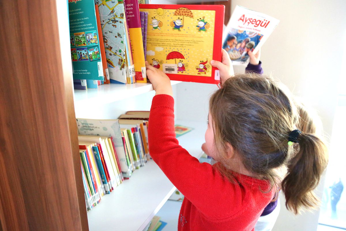 Ataşehirli Minik Kitap Kurtlarına Özel Alan