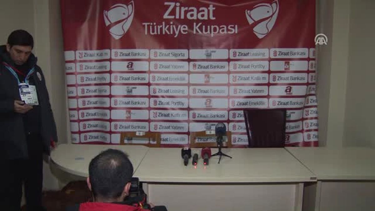 Galatasaray- Anagold 24erzincanspor Karşılaşmasının Ardından