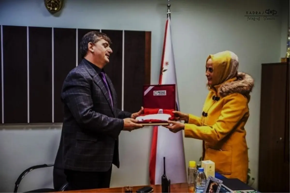 Gedak Derneği'nden İlçe Emniyet Müdürü Haci Çağlar'a Taziye