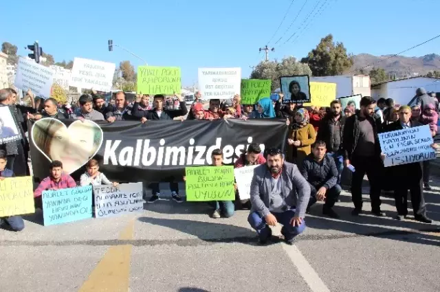 Aslı İçin Yolu Kapattılar