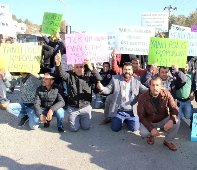 Aslı İçin Yolu Kapattılar
