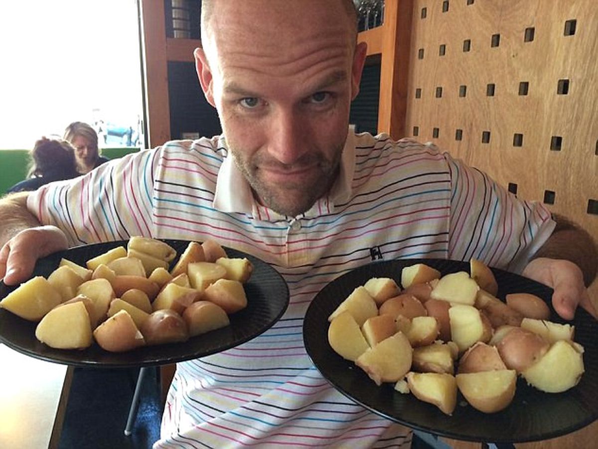 Avustralyalı Adam Sadece Patates Yiyerek 50 Kilo Verdi