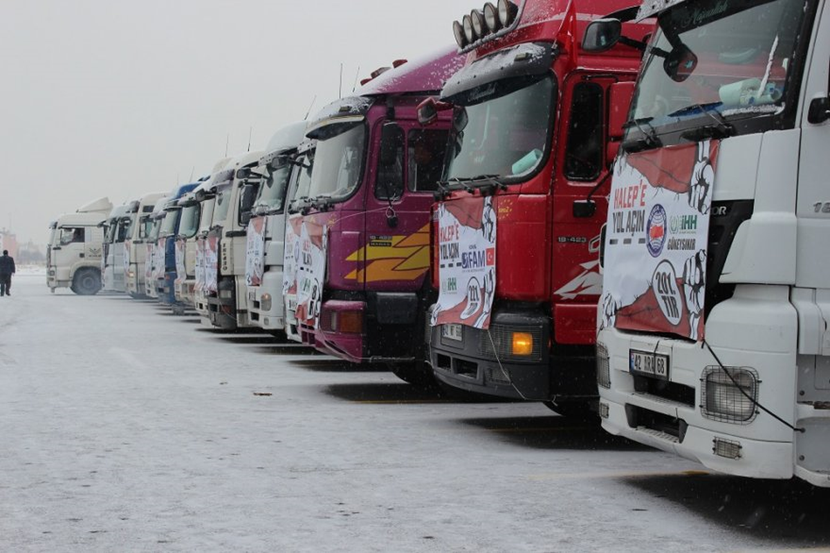 Halep'e Yol Açın' Kampanyası