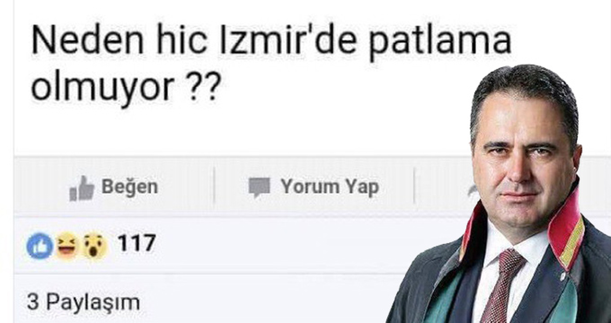 'Neden İzmir'de Patlama Olmuyor' Sözü Yargıda