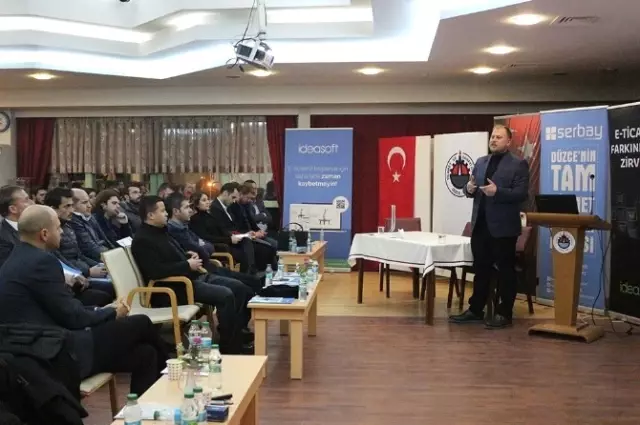 E-Ticaret Farkındalık Semineri Gerçekleştirildi E-Ticaret Farkındalık Semineri Gerçekleştirildi