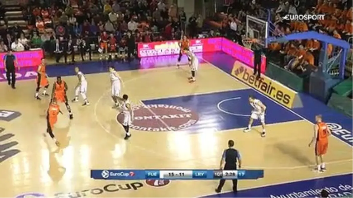 Eurocup: Montakit Fuenlabrada - Lietuvos Rytas (Özet)