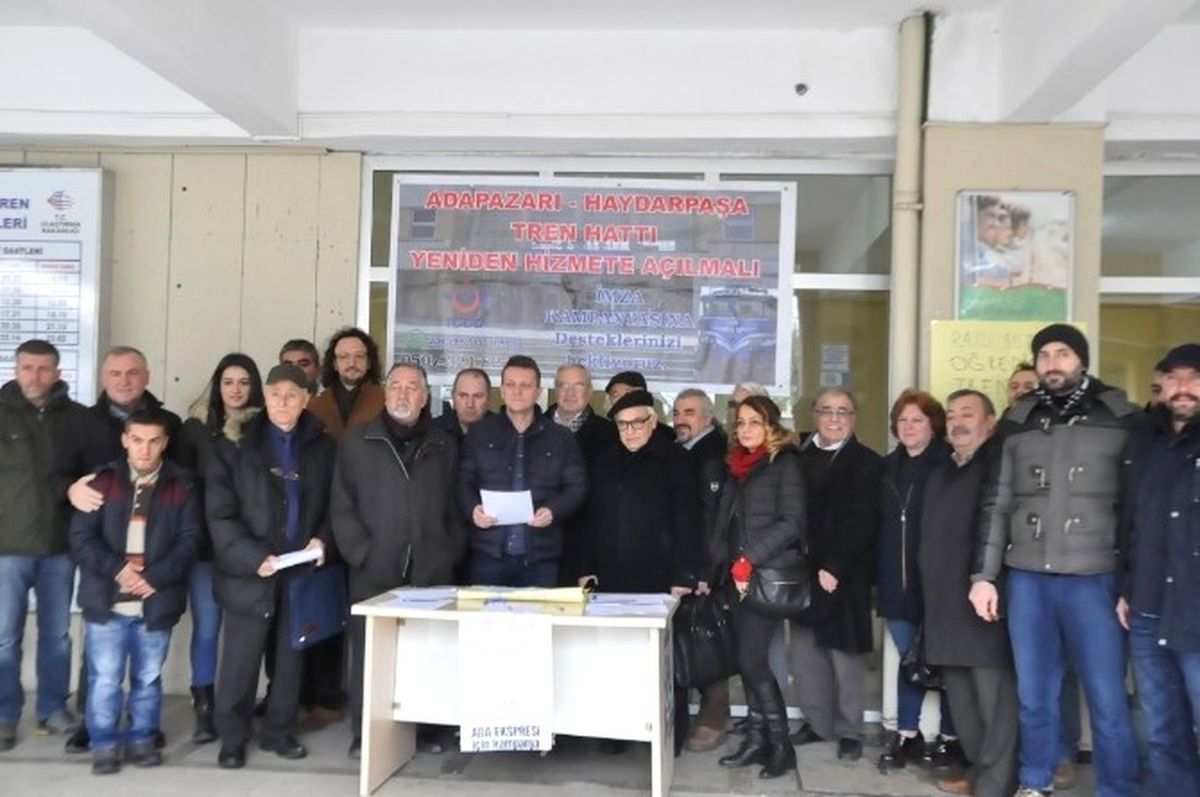 Garda 'Ada Treni' İmza Kampanyası Devam Ediyor