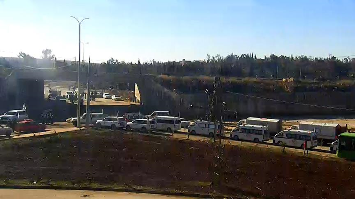 Halep'ten Çıkan İlk Tahliye Konvoyuna Ateş Açılma Anları