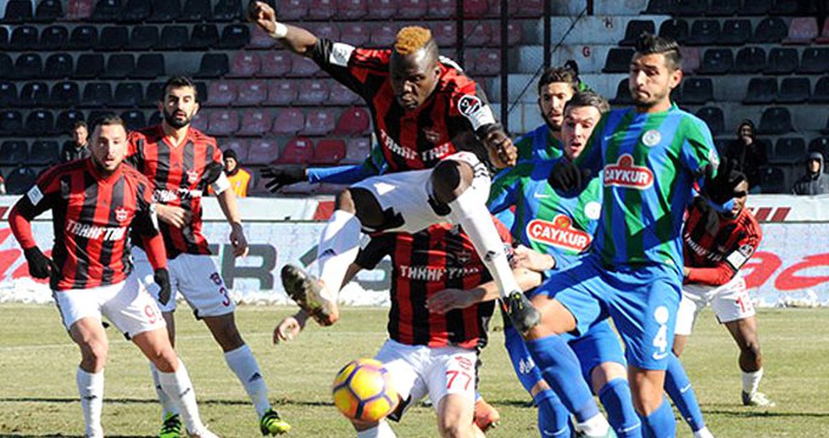 Çaykur Rizespor, Gaziantepspor'u 2-1 Yendi