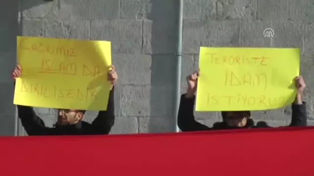 Kayseri'deki Terör Saldırısına Tepkiler - Erzurum/malatya/ Kayseri'deki Terör Saldırısına Tepkiler - Erzurum/malatya/