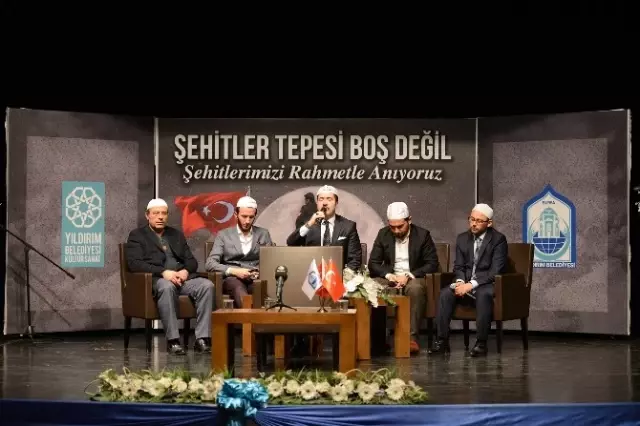 Yıldırım'da Şehitler İçin Kur'an-ı Kerim Tilaveti Yıldırım'da Şehitler İçin Kur'an-ı Kerim Tilaveti