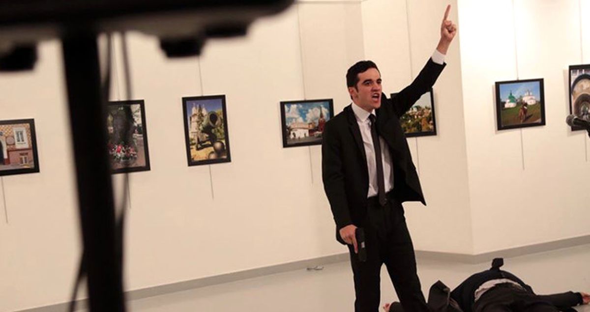 İşte Rusya Büyükelçisi Karlov'a Suikast Düzenleyen Saldırgan!