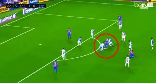 Lionel Messi, Espanyol Maçında Rakiplerini İpe Dizdi