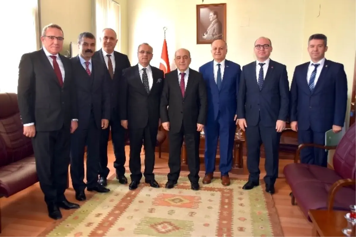 Başkan Kayda, Kaymakam Çelenkoğlu'nu Bilgilendirdi