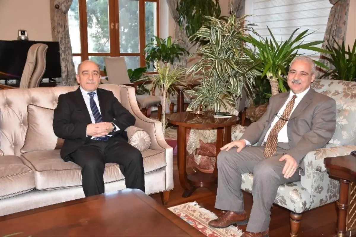 Kaymakam Çelenkoğlu'ndan Vali Güvençer'e Ziyaret