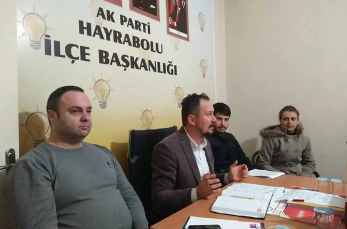 AK Parti Hayrabolu İlçe Danışma Kurulu Toplantısı
