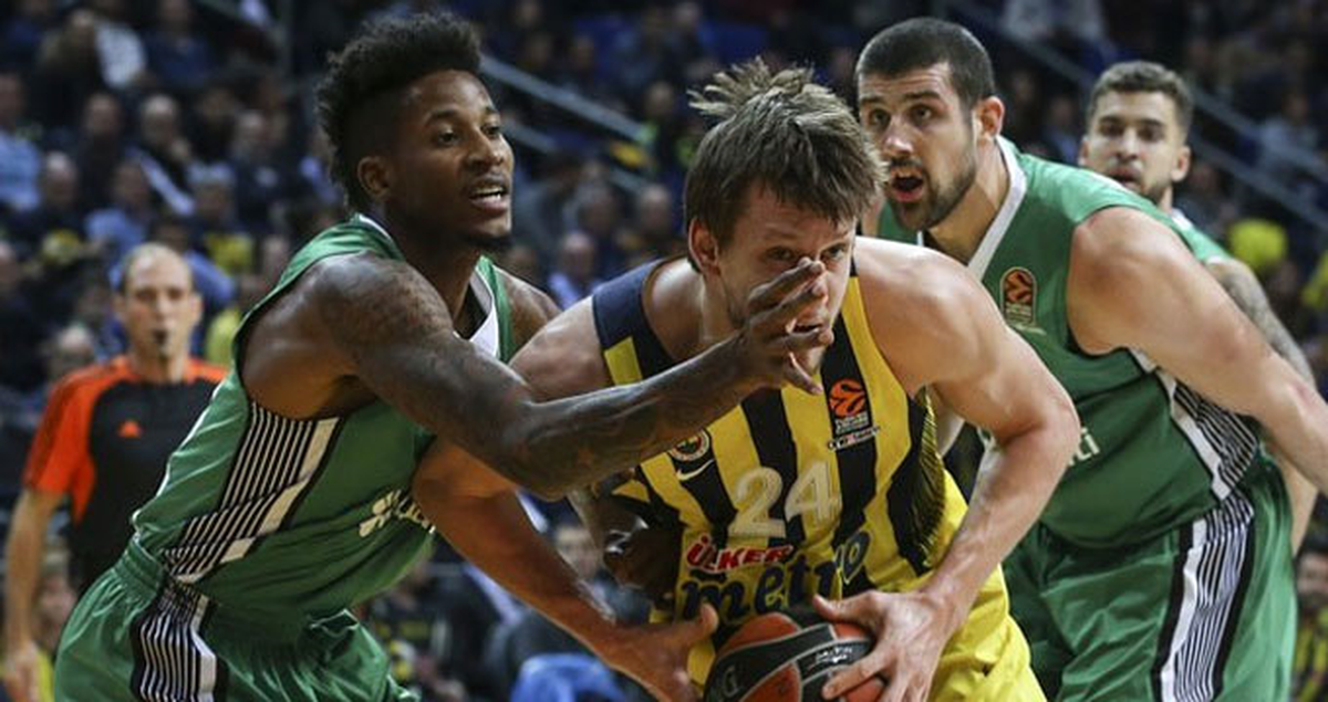 Euroleague'de Darüşşafaka Doğuş Deplasmanda Fenerbahçe'yi 71-64 Yendi