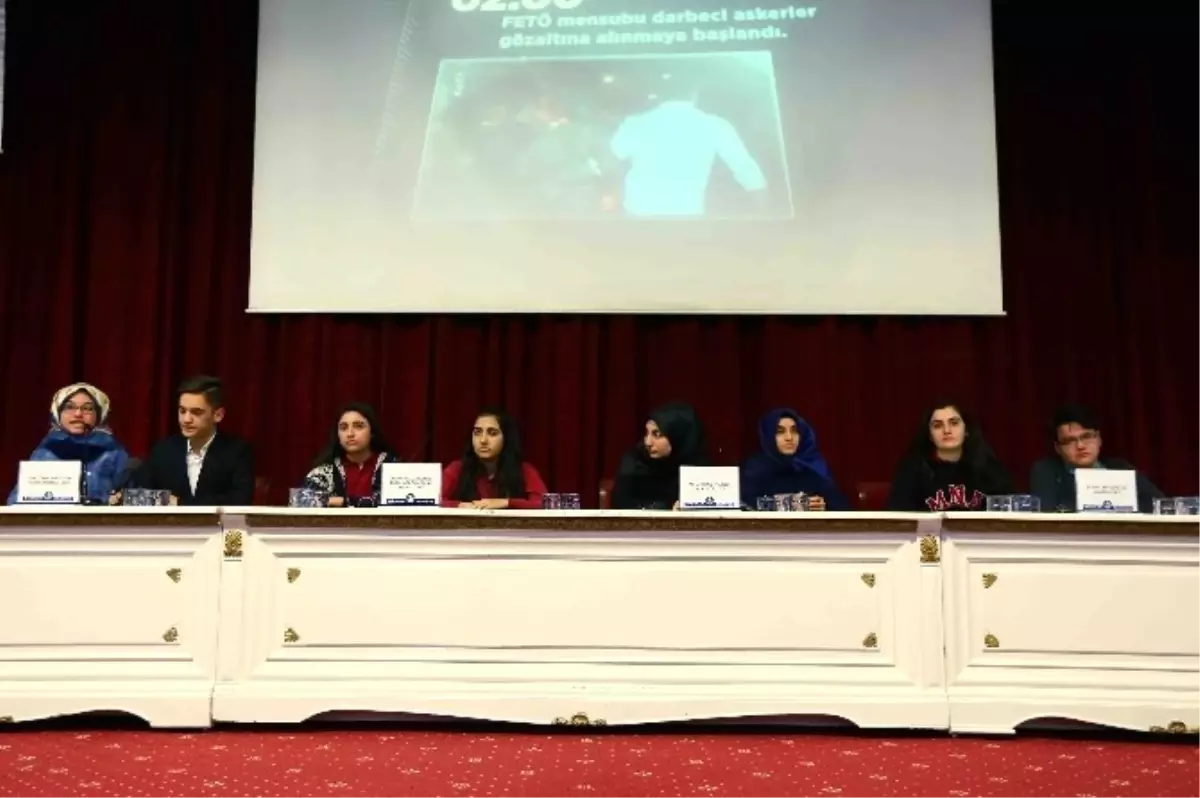 Gençler, 15'inci Gençlik Şurası'nda Konuştu