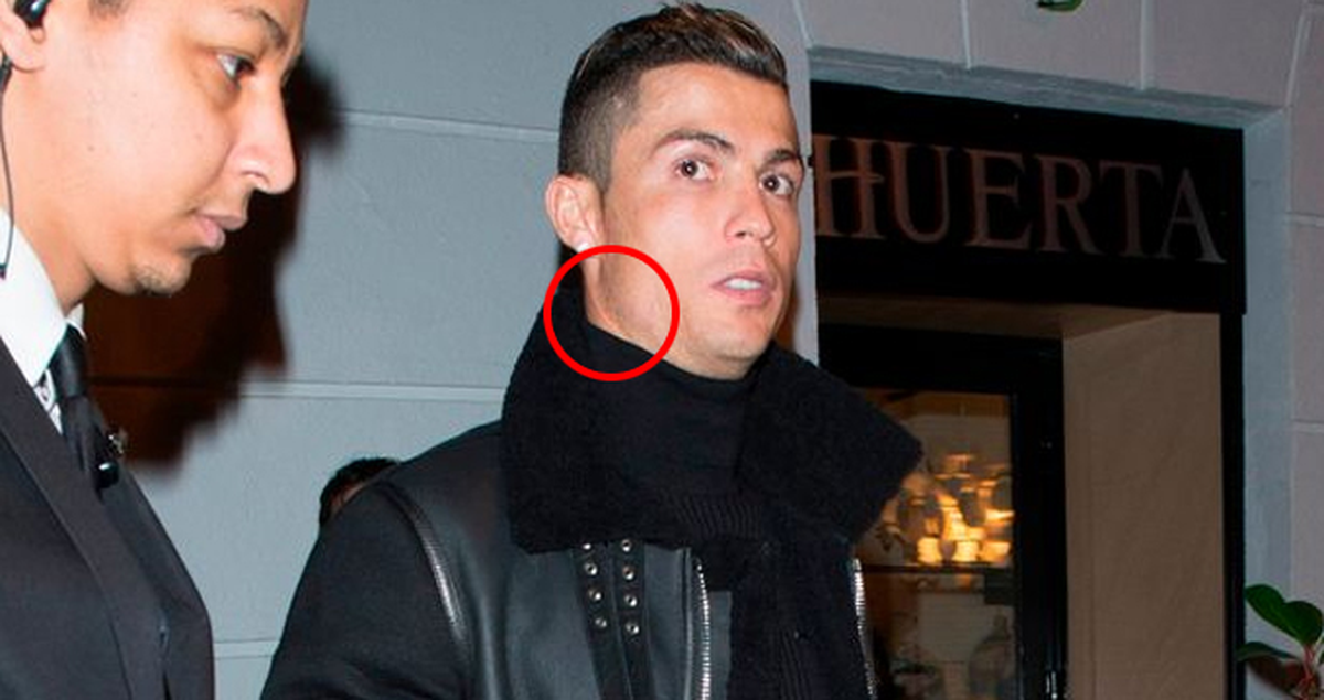 Ronaldo, Kız Arkadaşıyla Kutlama Yaptı, Yanağındaki Ruj İzi Dikkat Çekti