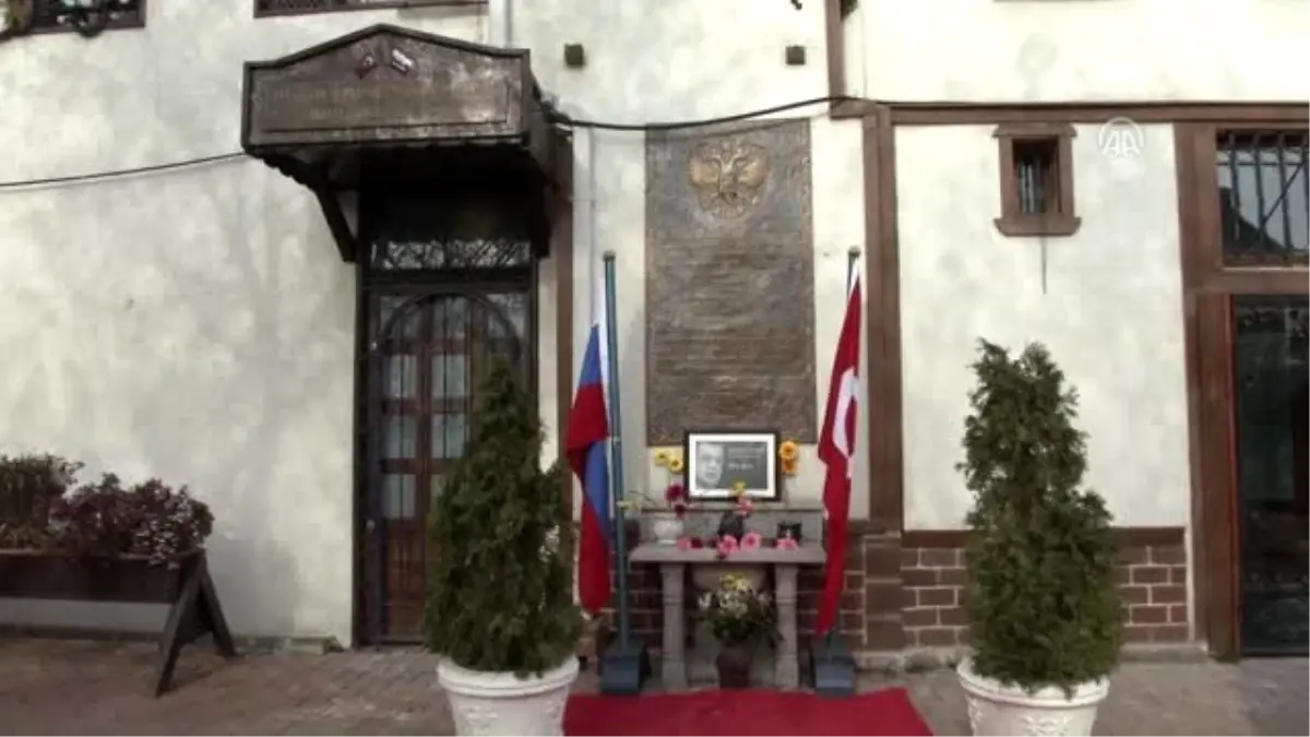 Rusya'nın Ankara Büyükelçiliğine Gün Boyunca Taziye Ziyaretleri Yapıldı