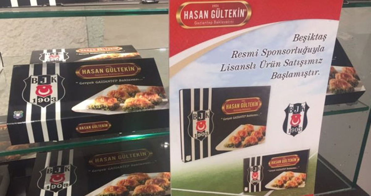 Beşiktaş Kulübü, Lisanslı Baklava Satışına Başladı
