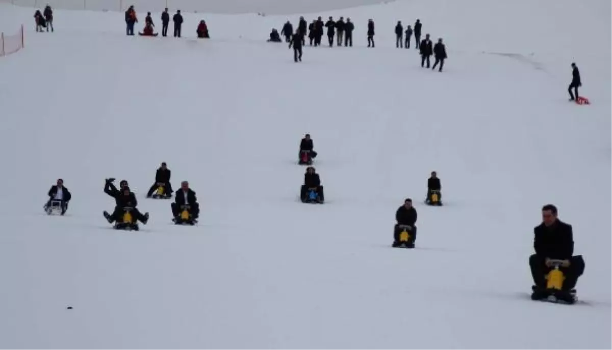 Başçiftlik'te Kayak Merkezi'nde Sezon Açıldı