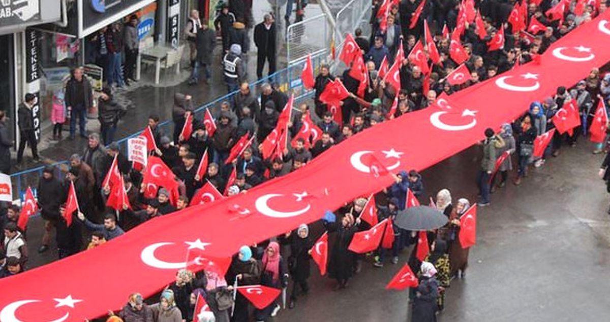 Milyonlar Tek Yürek Oldu, 'Teröre Lanet' Okudu!