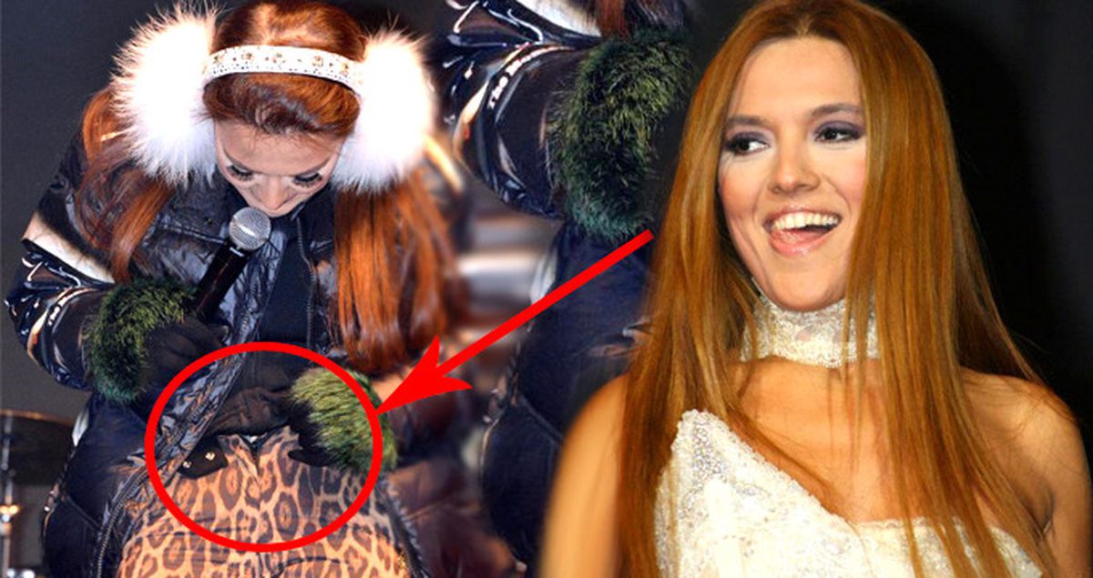 Demet Akalın'ın Erzurum Konserinde Göbeğinden Pantolonu Patladı
