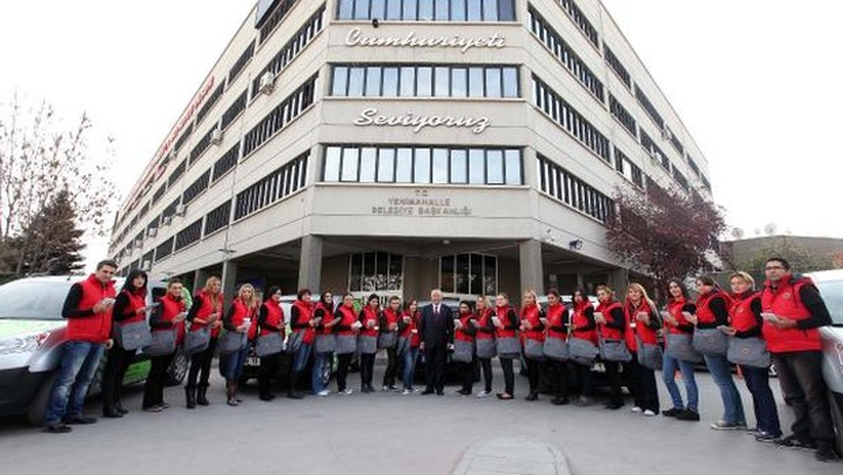 Yenimahalle'de 'Emniyetli' Dayanışma