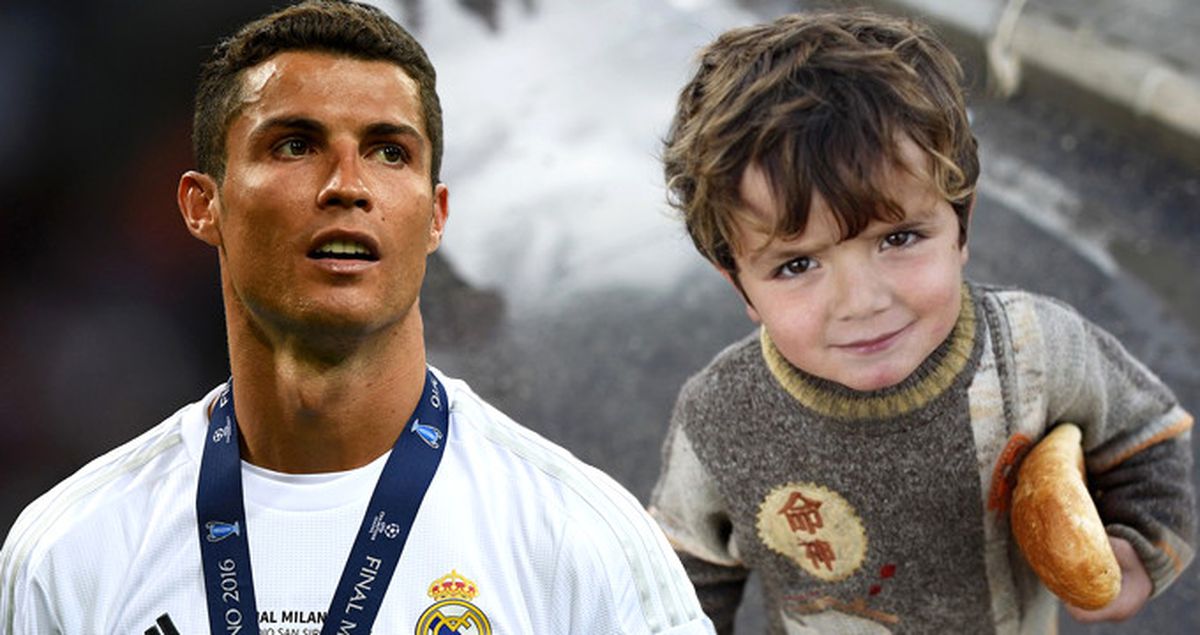 Cristiano Ronaldo'dan Suriyeli Çocuklara: Gerçek Kahraman Sizlersiniz