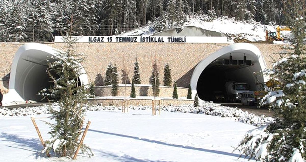 875 Metrelik Ilgaz Dağını Dize Getiren Tünel Açılıyor