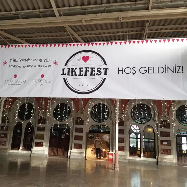 Likefest Tarihi Sirkeci Garı'nda 10 Bin Kişiyi Ağırladı Likefest Tarihi Sirkeci Garı'nda 10 Bin Kişiyi Ağırladı