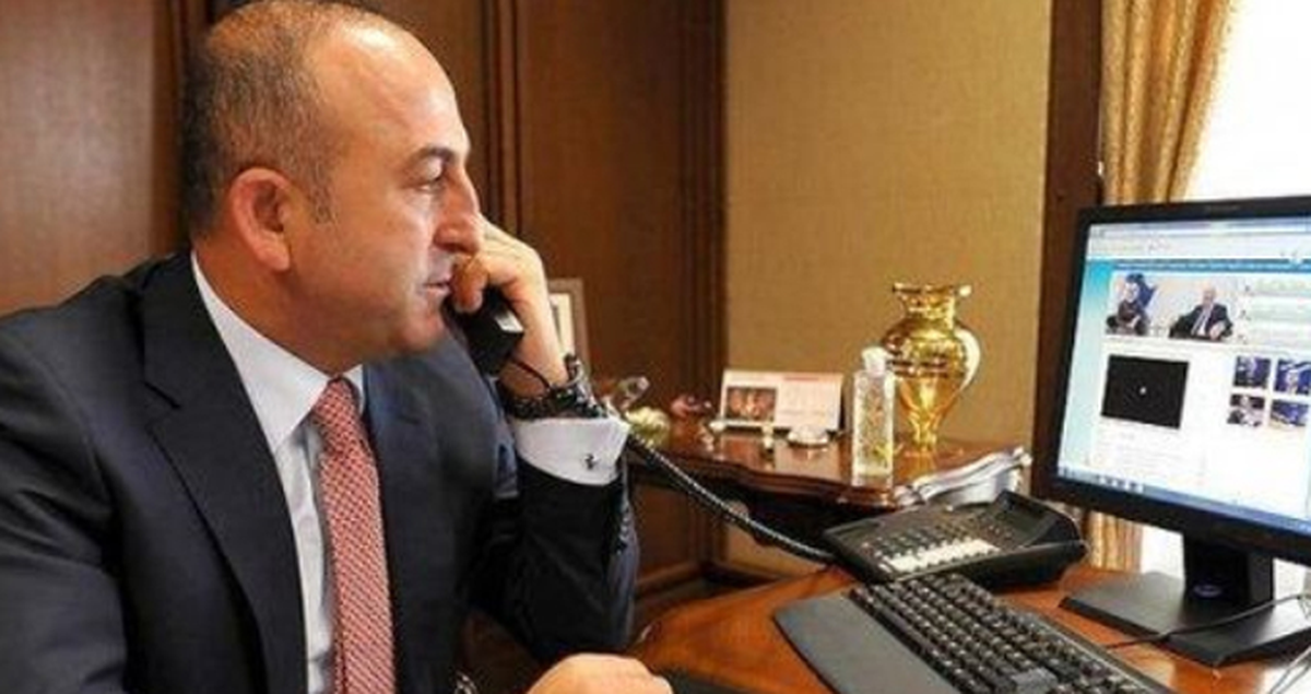 Çavuşoğlu, Rus Mevkidaşı Lavrov ile Telefonda Görüştü