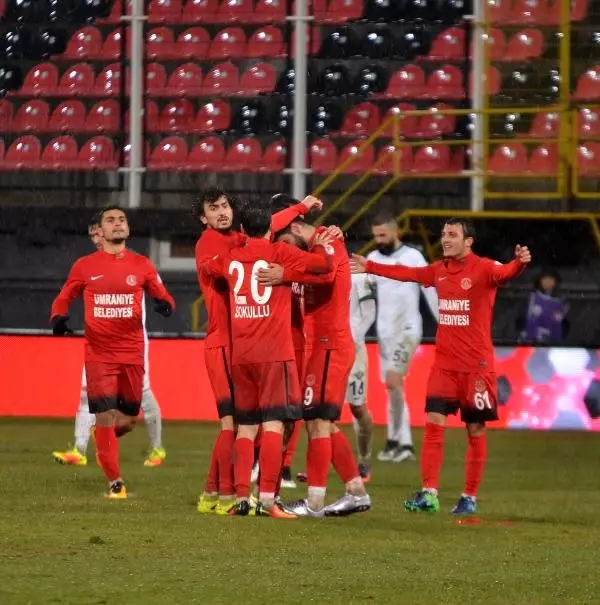 Türkiye Kupası'nda Ümraniyespor, Akhisar Belediyespor'u 1-0 Yendi - Manisa