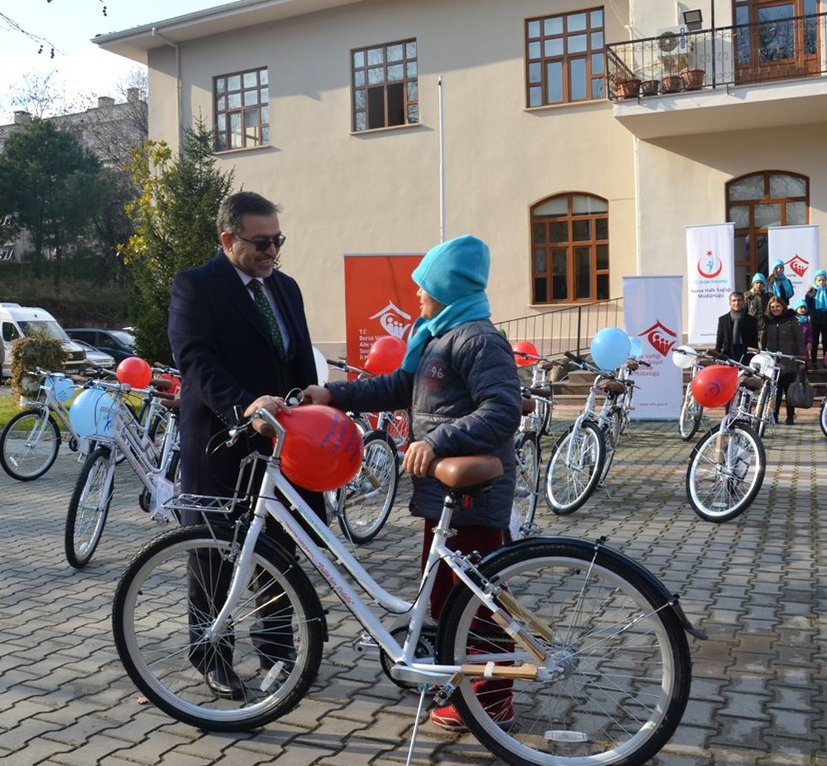 Hareketli Yaşam, Bisikletlerle Teşvik Ediliyor