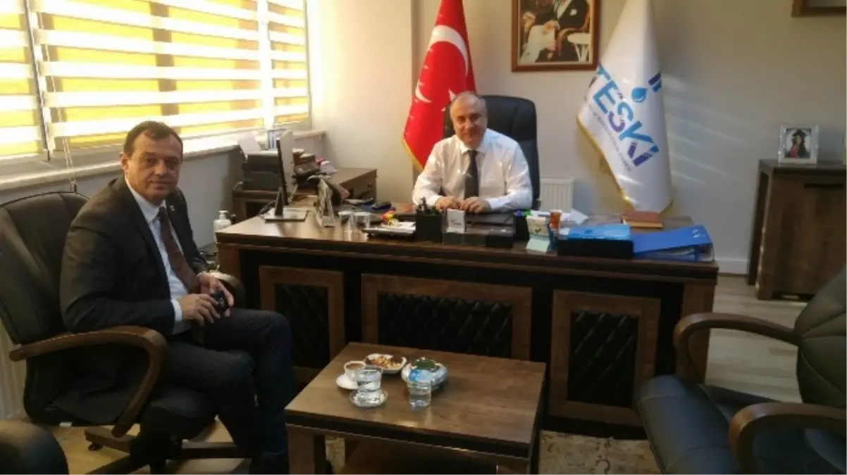 Muratlı Belediye Başkanından Genel Müdür Başa'ya Ziyaret