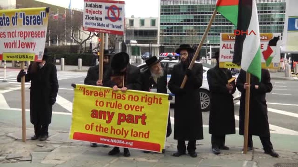 ABD'de Yahudilerden Israil Karşıtı Karara Destek