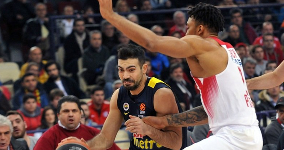 Euroleague'de Fenerbahçe Deplasmanda Olympiakos'a 71-62 Yenildi