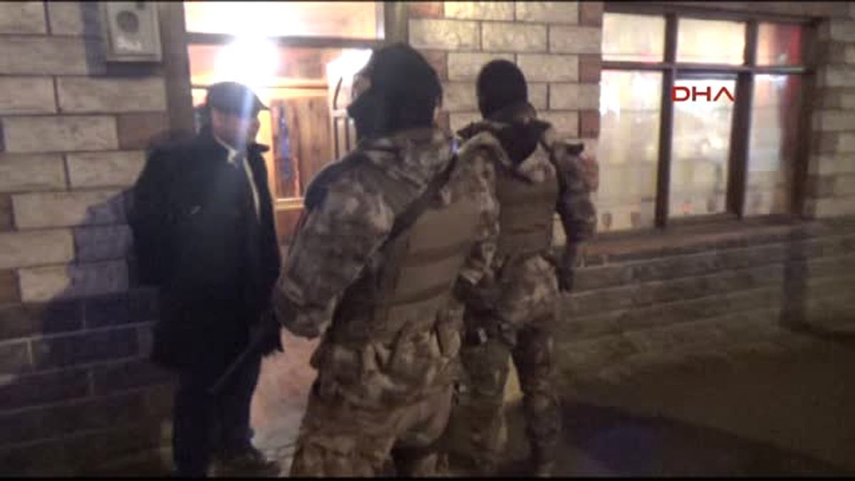 Bolu'da Özel Harekatlı Huzur Operasyonu