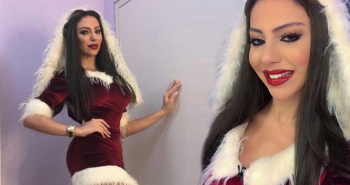 Ünlü Manken Tuğçe Aral Bu Kez 'Noel Anne' Oldu